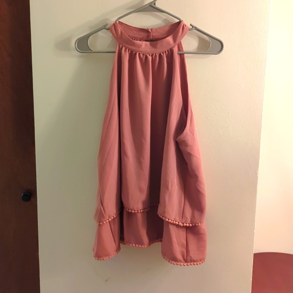 Layered sleeveless Blouse